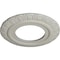 Ekena Millwork Claremont Ceiling Medallion (Fits Canopies up to 5 5/8"), 9"OD x 4 1/2"ID x 1/2"P, Pot of Cream CM09CLPCF - alternate 4